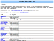 Tablet Screenshot of list.haifa.ac.il
