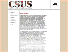 Tablet Screenshot of csus.haifa.ac.il
