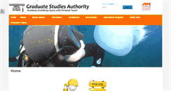 Desktop Screenshot of graduate.haifa.ac.il
